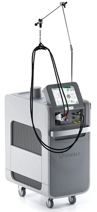 Candela Nd:YAG laser hair removal device portrait