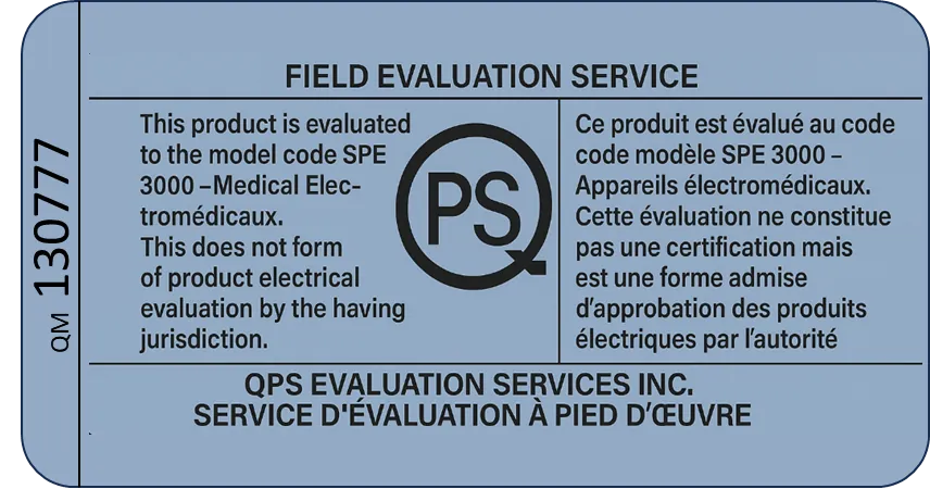 Blue PS/Q sticker
